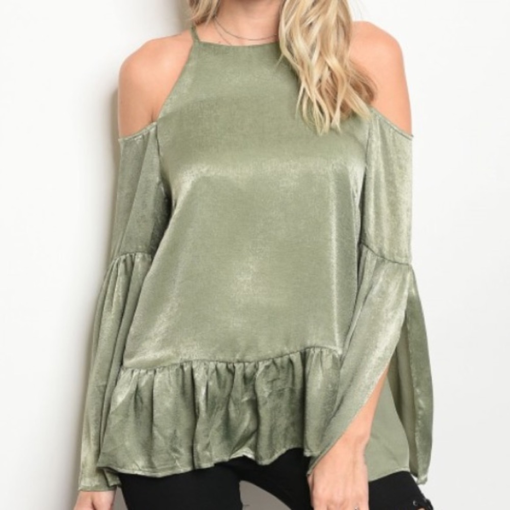 Velvet Olive Top